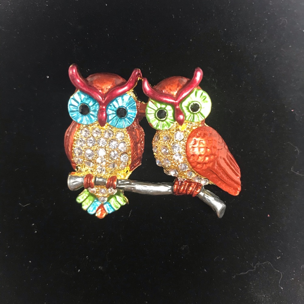 Colorful Vintage Brooch